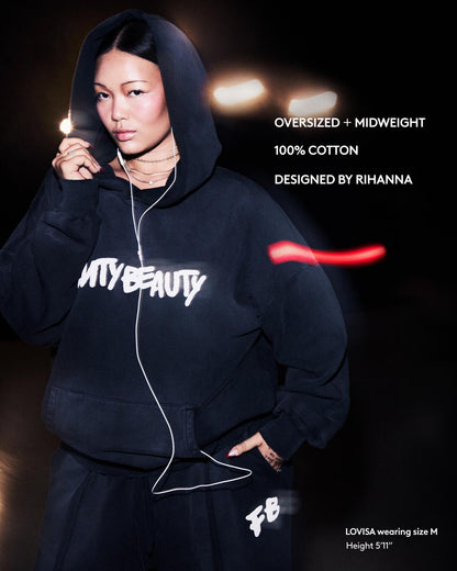 Fenty Beauty Oversized Unisex Hoodie — S