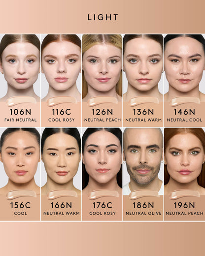 Pro Filt'r Fluid Flex Natural Matte Longwear Foundation — 196N