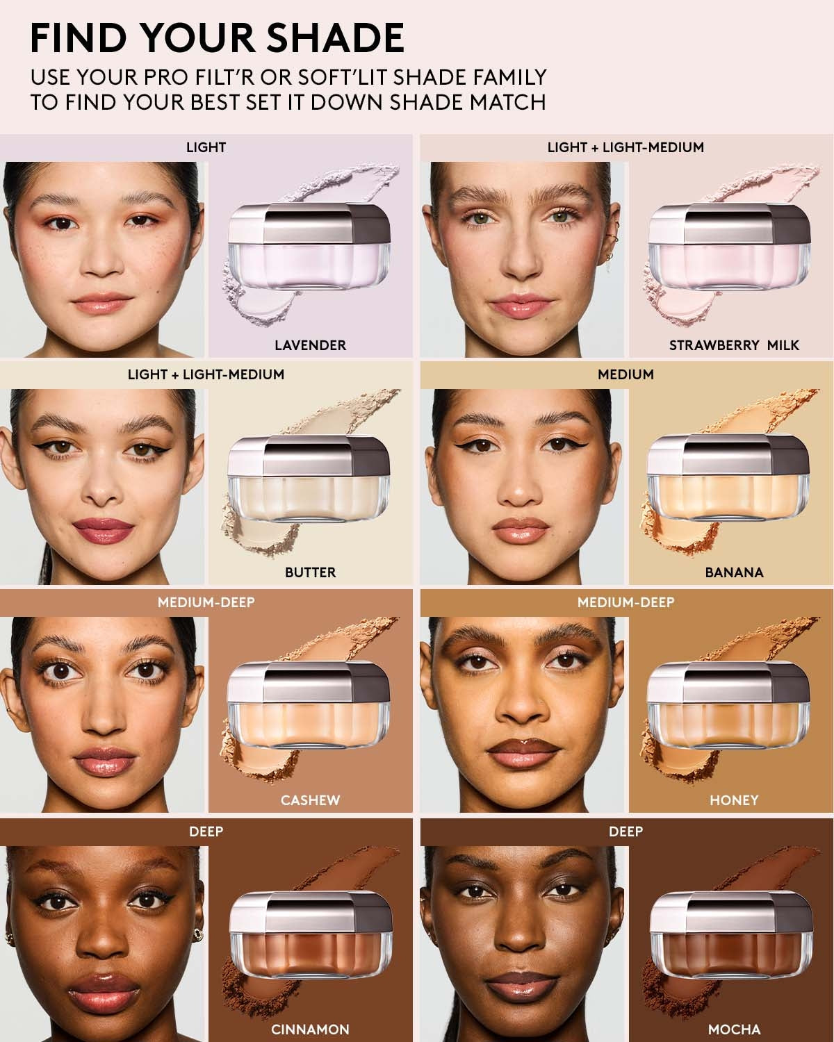 Set it Down Superfine Blurring Setting Powder — Cashew