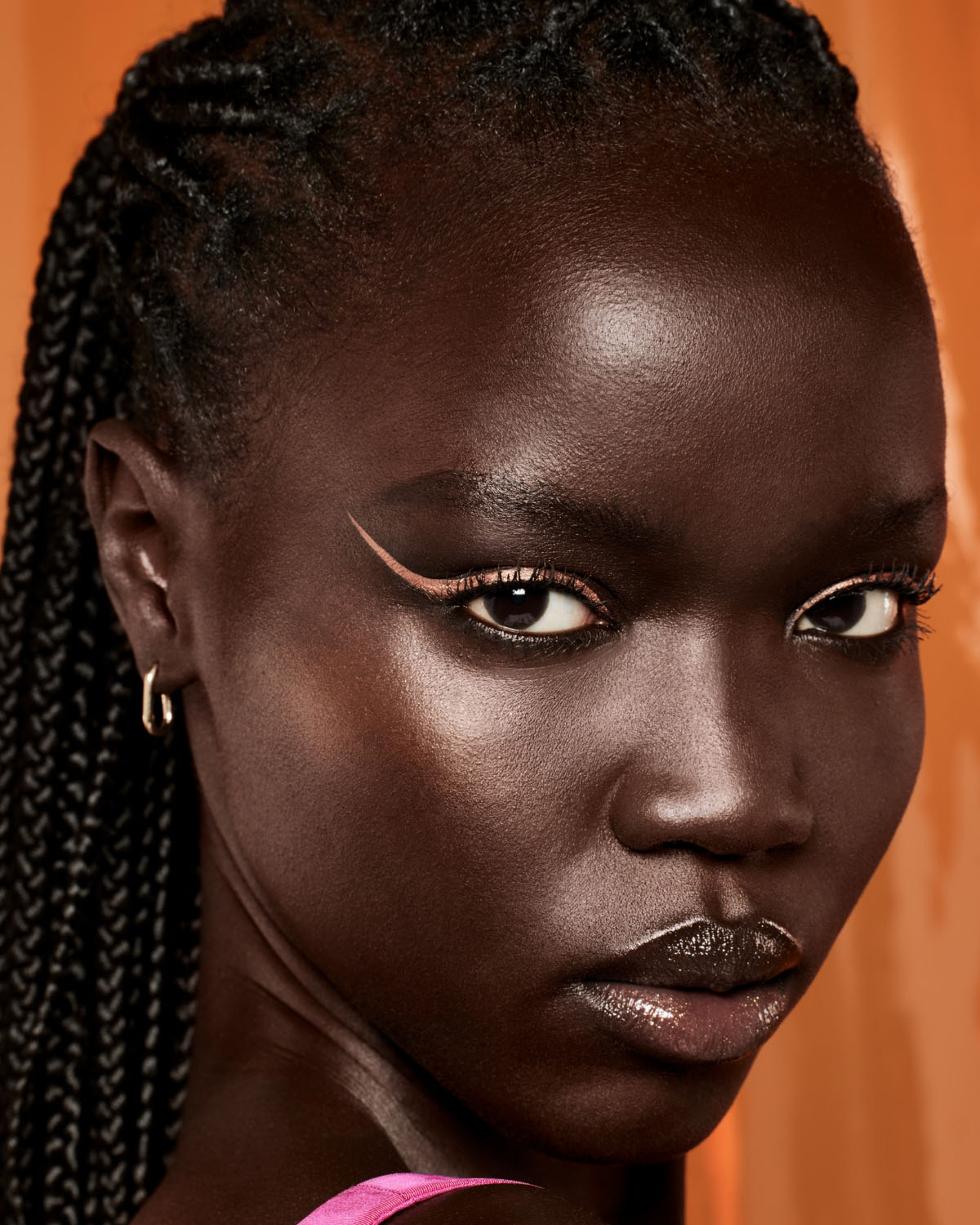 Glitty Lid Shimmer Liquid Eyeliner — Bronze All Ova Collection: Ritzy Rose