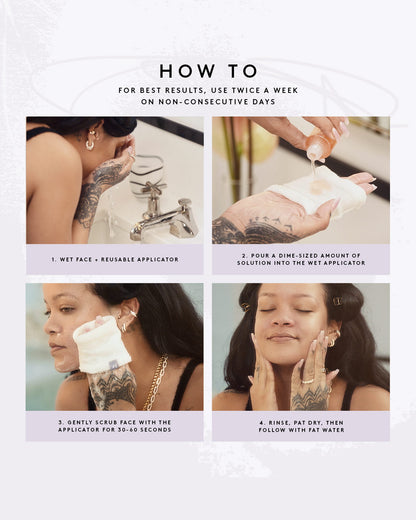 Pre-Show Glow Instant Retexturizing 10% AHA Treatment Refill