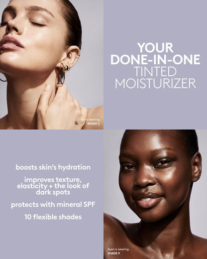 Hydra Vizor Huez Tinted Moisturizer Broad Spectrum Mineral SPF 30 Sunscreen Refill — 8
